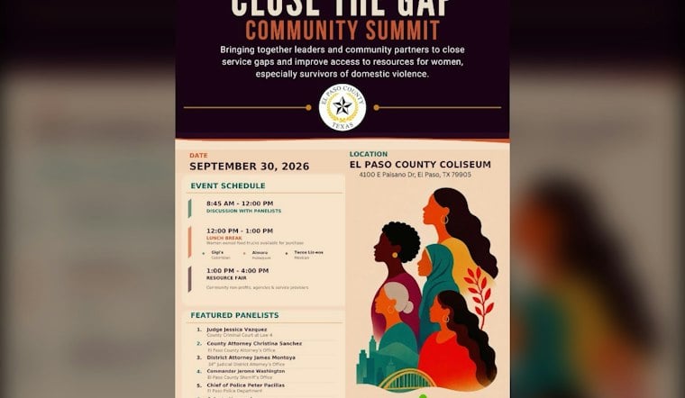 El Paso County Promotes Close the Gap Domestic Violence Summit