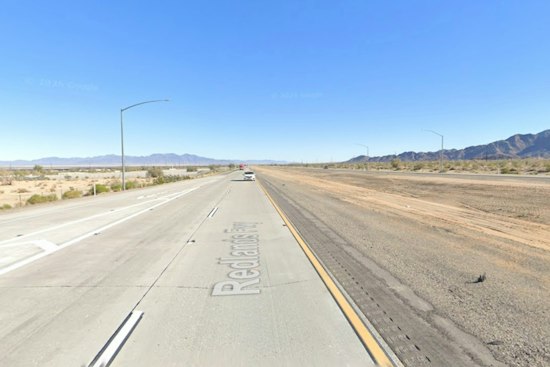 Elderly Pair Airlifted After Single-Vehicle Crash Near Desert Center
