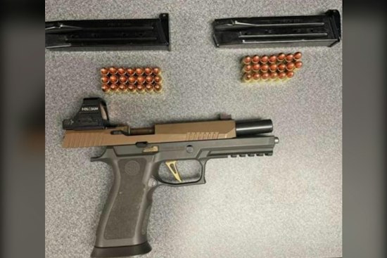 Elkridge Man, 20, Caught Hiding Loaded Gun During Curtis Bay Traffic Stop