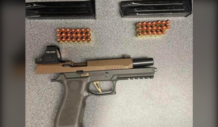Elkridge Man, 20, Caught Hiding Loaded Gun During Curtis Bay Traffic Stop