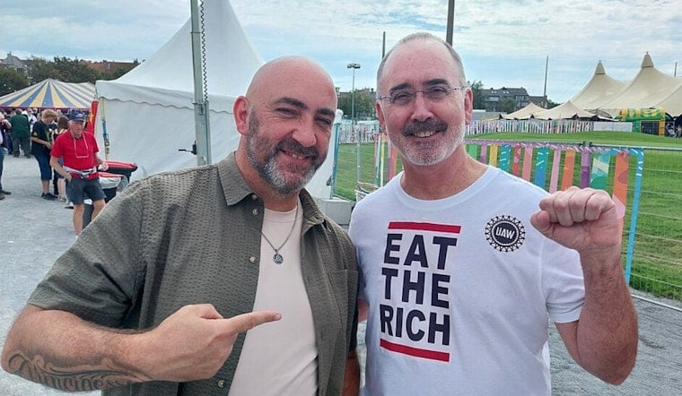 Fain Rallies 11,000 at Detroit Labor Day March, Backs Benson for Governor