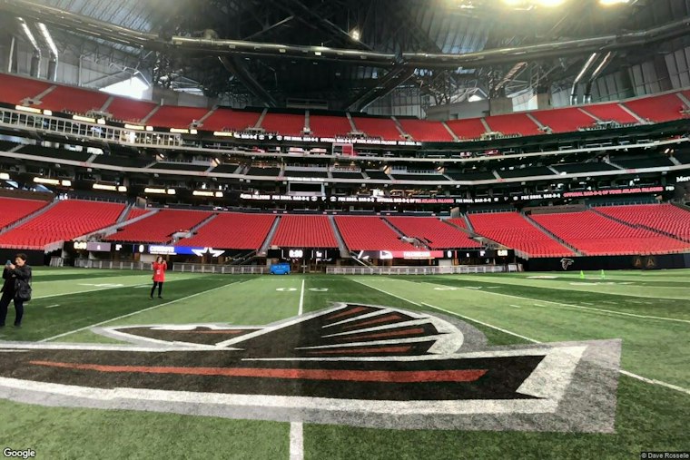 Falcons Host Girls Flag Football Showcase at Mercedes-Benz Stadium