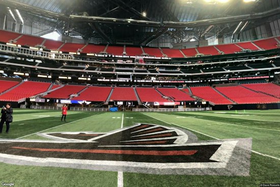 Falcons Host Girls Flag Football Showcase at Mercedes-Benz Stadium