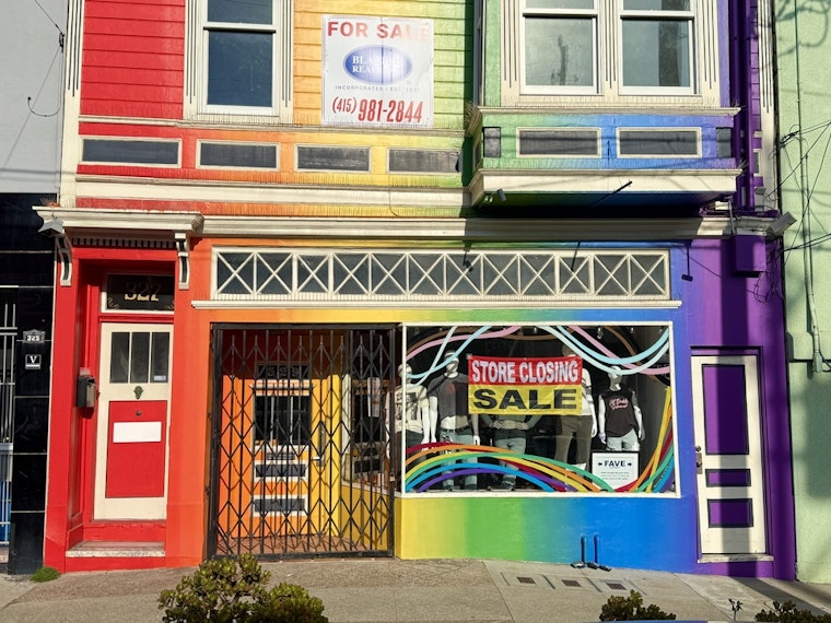 Castro Queer Mall & Screen Print Shop Fave Shutters After 2 Years