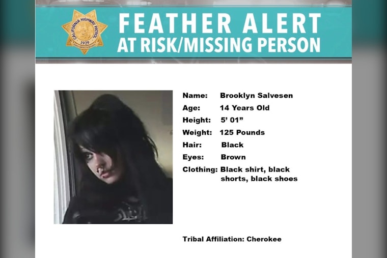 Feather Alert Seeks Murrieta Girl, 14, Missing Since Tuesday Afternoon