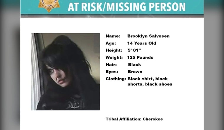 Feather Alert Seeks Murrieta Girl, 14, Missing Since Tuesday Afternoon