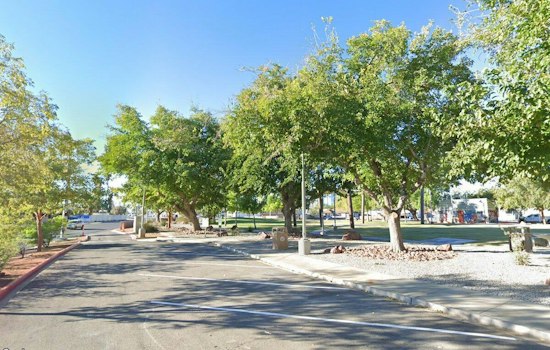 Fenced Since 2018, Huntridge Circle Park Weighs a Comeback in Las Vegas