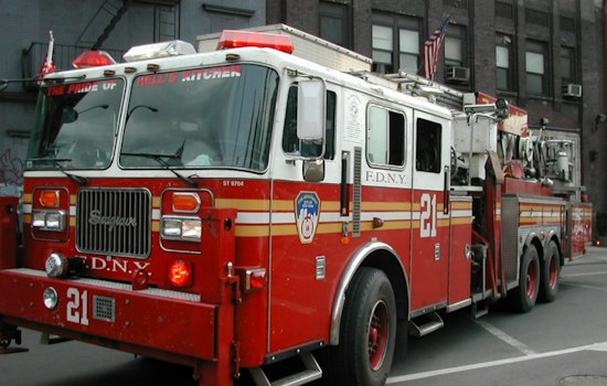 Fifth-Floor Soundview Fire Injures Three, One Critical, 79 Crews Respond