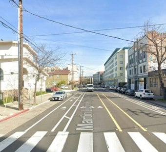 Fire Sweeps Four-Story Oakland Building on MLK Way, Rescues Reported