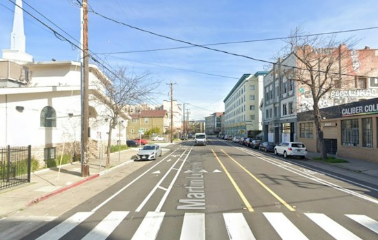 Fire Sweeps Four-Story Oakland Building on MLK Way, Rescues Reported