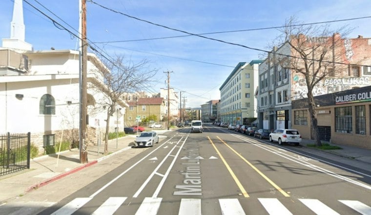 Fire Sweeps Four-Story Oakland Building on MLK Way, Rescues Reported