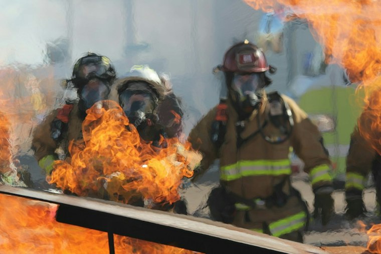 Firefighters Pull Person From Burning NW OKC Home on Ann Drive