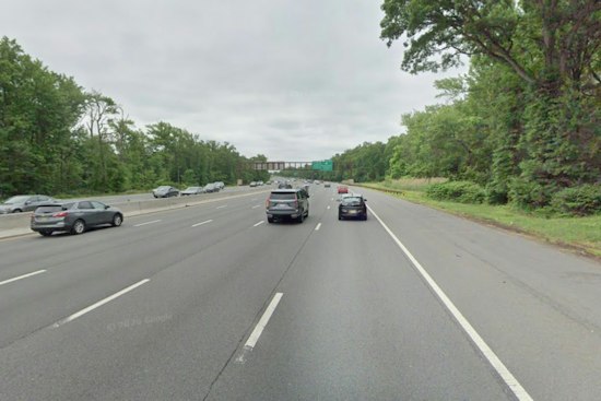 Five-Car Crash Flips Van on Cranford Parkway, Sends Driver to Hospital