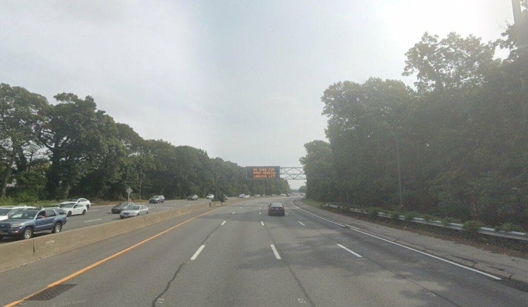 Five-Car Crash Traps Driver, Shuts Southern State at Malverne's Exit 17