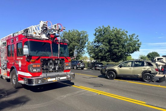 Five-Car Pileup on Riverside Drive Sends Seven to a Local Hospital in Lake Elsinore