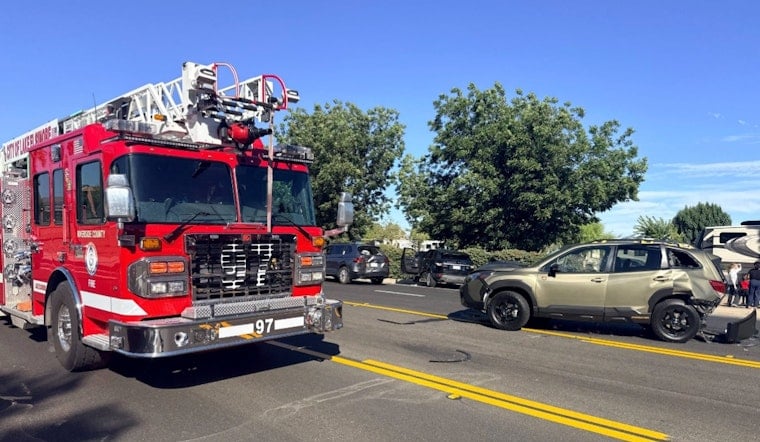 Five-Car Pileup on Riverside Drive Sends Seven to a Local Hospital in Lake Elsinore