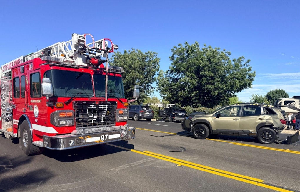 Five-Car Pileup on Riverside Drive Sends Seven to a Local Hospital in Lake Elsinore