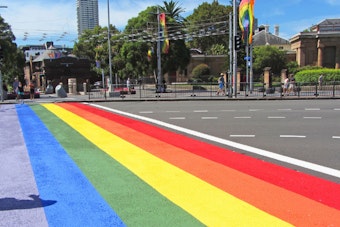 Five Points Unveils $130,000 Mural After State Erased Rainbow Crosswalk