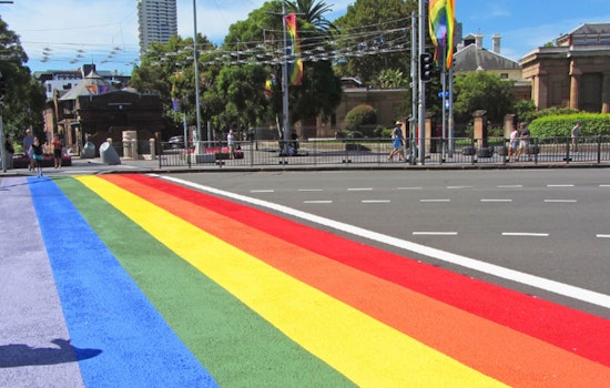 Five Points Unveils $130,000 Mural After State Erased Rainbow Crosswalk