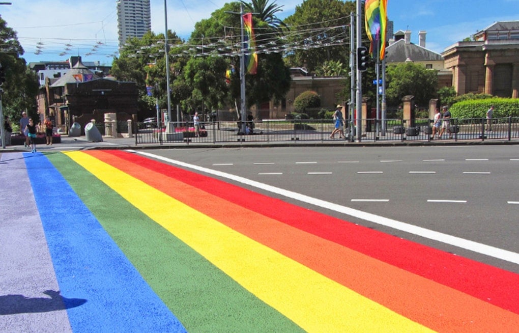 Five Points Unveils $130,000 Mural After State Erased Rainbow Crosswalk