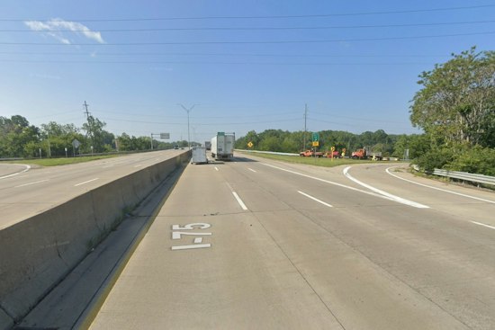 Fleeing Driver Smashes Through Ford Warehouse Gate After I-75 Sideswipe Near Monroe