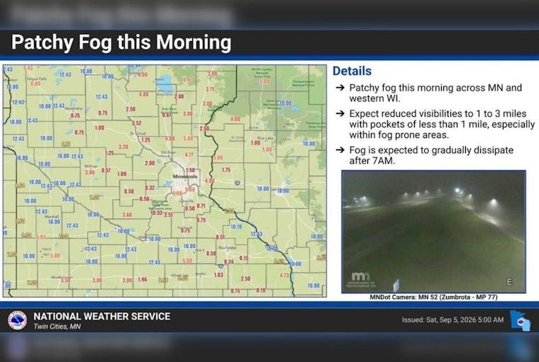 Fog Lifts, Thunder Hits: Minneapolis Faces Stormy Labor Day Stretch