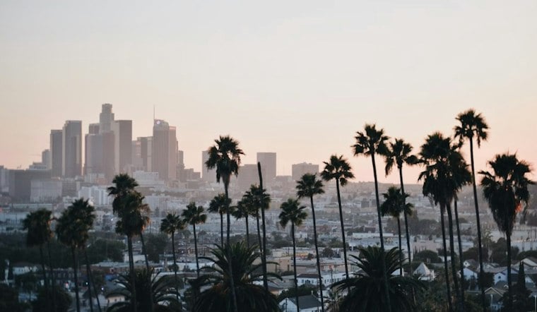 Foggy Downtown LA Morning Sets Stage for Sunny Weekend Warmup