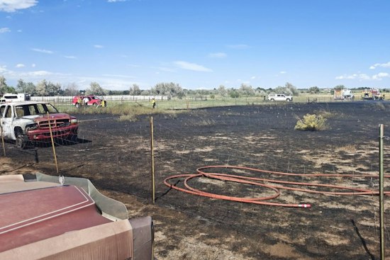 Fort Collins Grass Fire Forces Evacuations Along I-25, Crews Douse It in Minutes