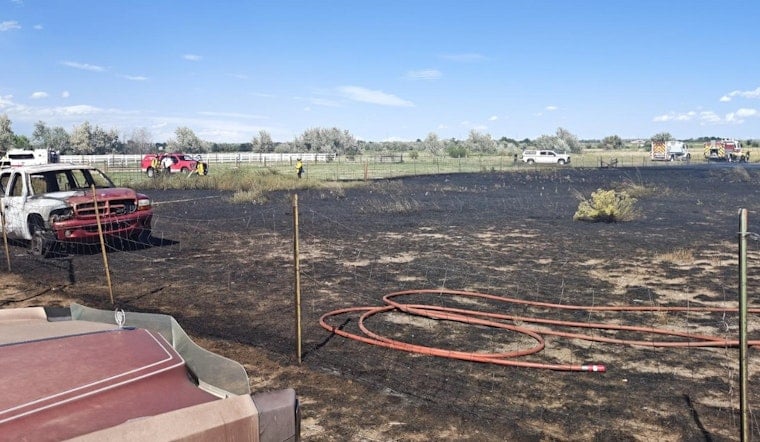 Fort Collins Grass Fire Forces Evacuations Along I-25, Crews Douse It in Minutes