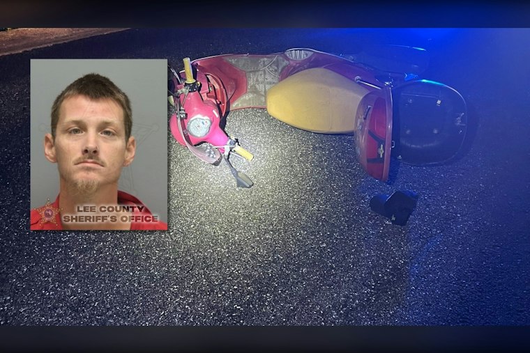 Fort Myers Scooter Chase at 65 MPH Ends With Stolen Gun on Golf Course
