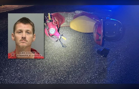 Fort Myers Scooter Chase at 65 MPH Ends With Stolen Gun on Golf Course