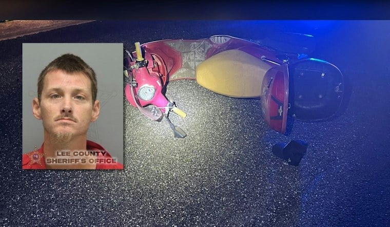 Fort Myers Scooter Chase at 65 MPH Ends With Stolen Gun on Golf Course