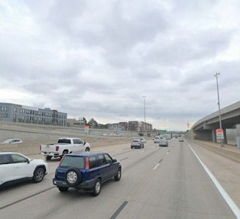 Four-Car Rollover Snarls Southbound I-25 Near 20th Street in Denver