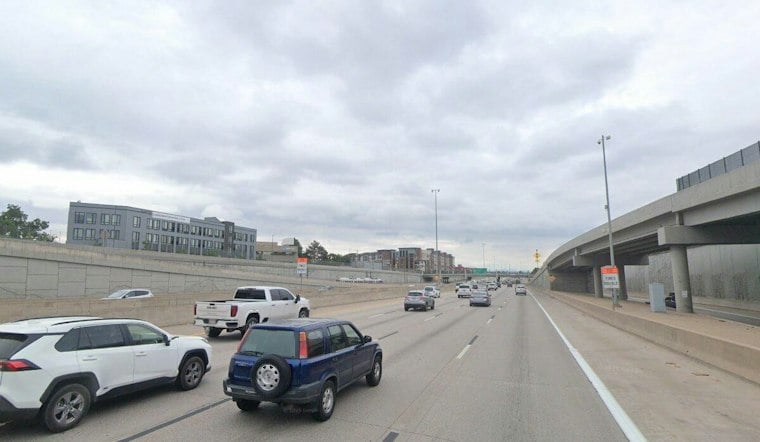 Four-Car Rollover Snarls Southbound I-25 Near 20th Street in Denver