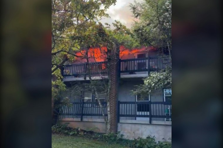 Franklin Apartment Fire Rescue Leaves One With Burns, Attic Blaze Contained