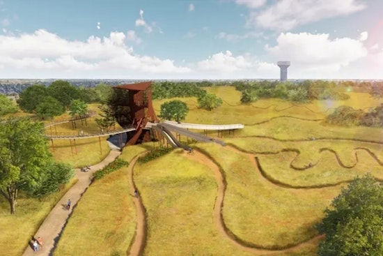Frisco's $40M Bike Park Finally Opens Sept. 19 With Ramps, Buffalo Statue