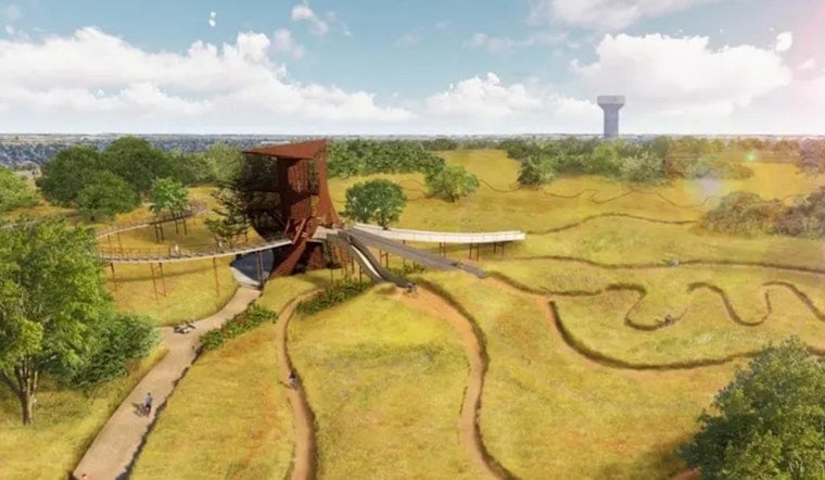 Frisco's $40M Bike Park Finally Opens Sept. 19 With Ramps, Buffalo Statue