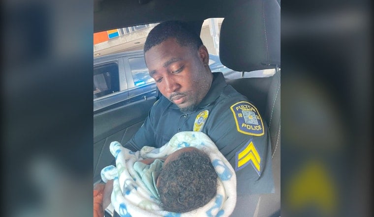 Fulton County Sergeant Talks Suspect Into Surrendering Baby at MARTA Station