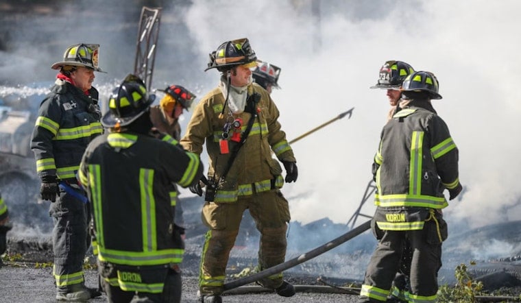Garbage Truck Explodes Near Ballwin Elementary School, No Injuries Reported