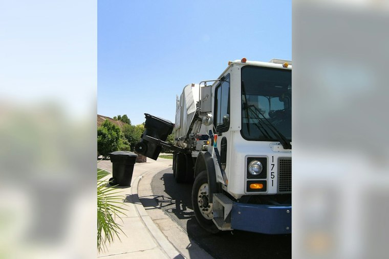 Garbage Truck Slams Into Pole in South Hills, Knocks Out Wires and Snarls Commute