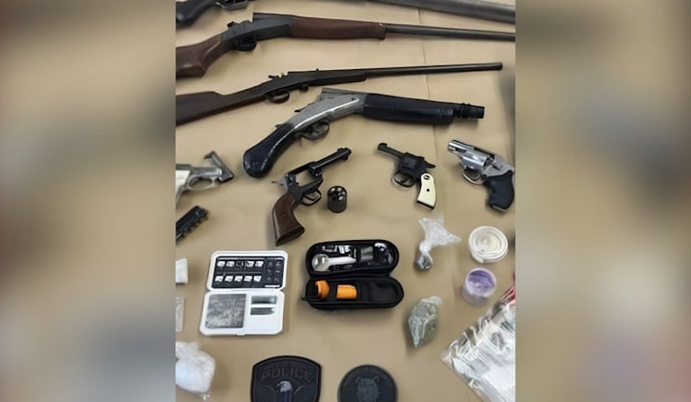 Garfield Heights Traffic Stop Unravels Into Drug and Gun Bust With Nine Firearms Seized