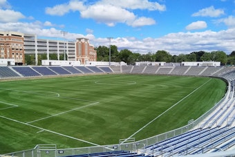 Garinger High's Blue Funk Sound Machine Becomes Carolina Ascent FC's Game Night Band