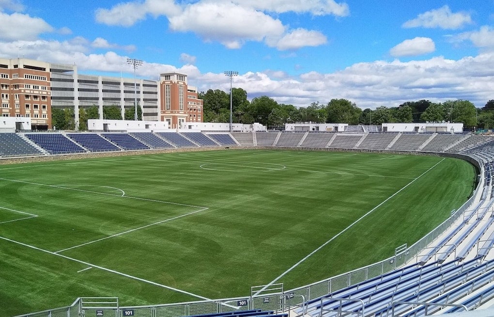 Garinger High's Blue Funk Sound Machine Becomes Carolina Ascent FC's Game Night Band