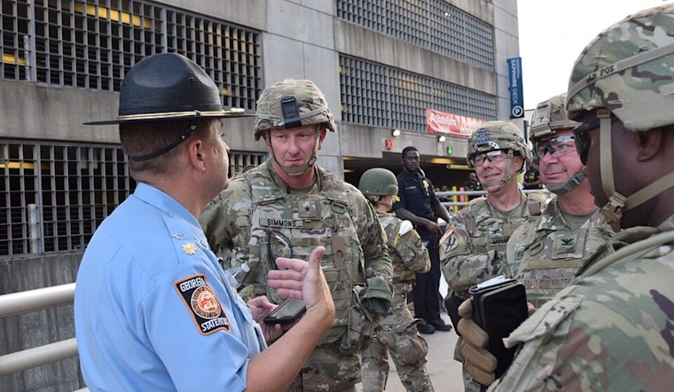 Georgia Guardsman Held After Pulling Gun on Fellow Soldier Over Haircut Spat in DC