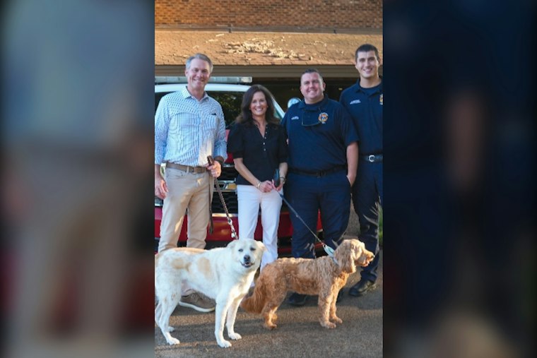 Germantown Firefighters Rescue Two Dogs After CO Alarm at Home