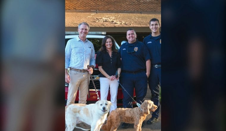 Germantown Firefighters Rescue Two Dogs After CO Alarm at Home