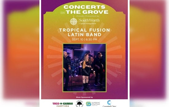 Germantown's Fall Concert Series Opens With Salsa Night at The Grove