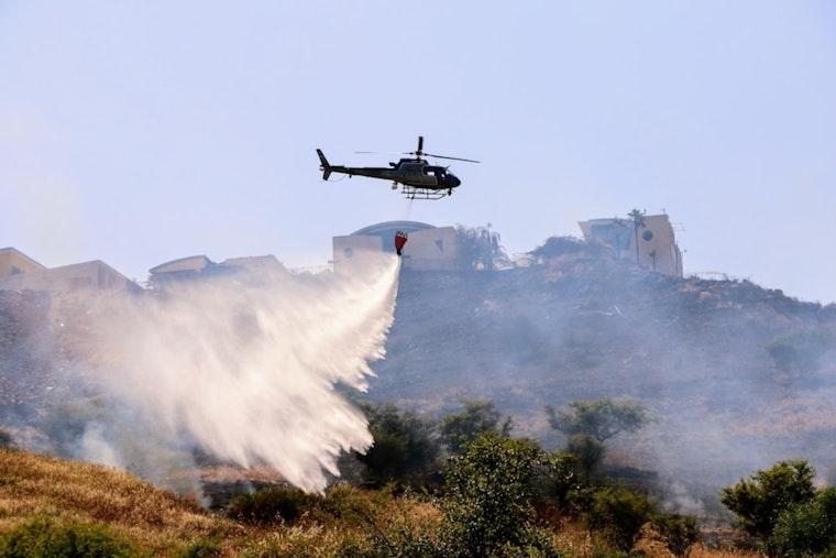Gibby Fire Reaches 250 Acres, Shuts Down Ortega Highway in Both Directions