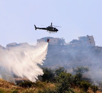 Gibby Fire Reaches 250 Acres, Shuts Down Ortega Highway in Both Directions