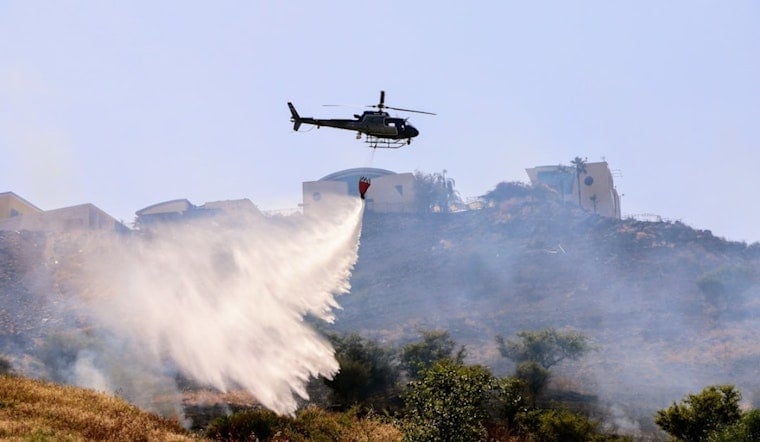 Gibby Fire Reaches 250 Acres, Shuts Down Ortega Highway in Both Directions